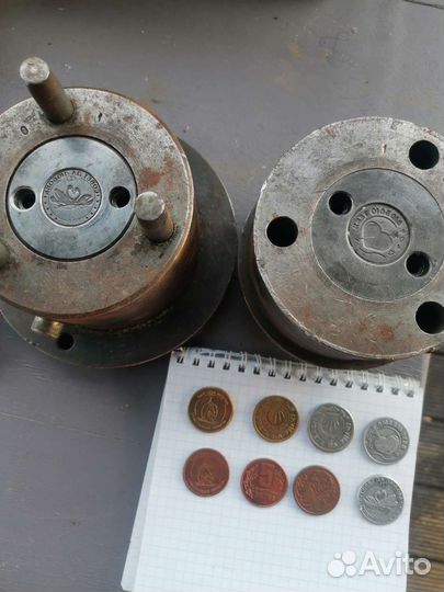 Станок для чеканки сувенирных монет