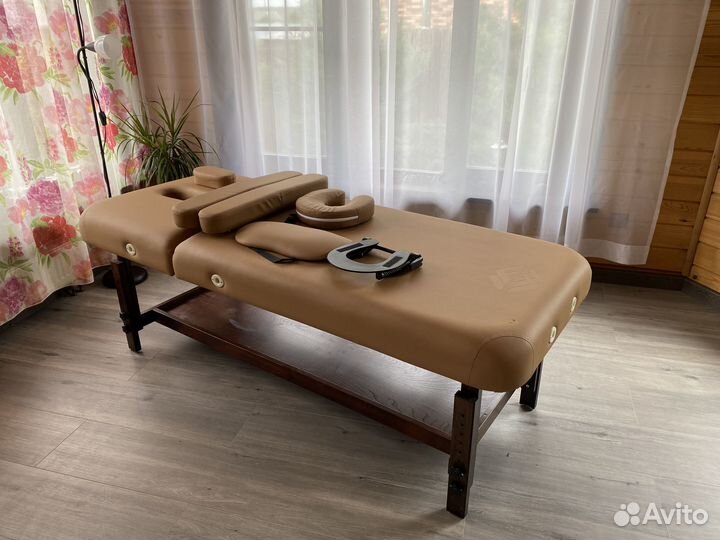Массажный стол стационарный с ру