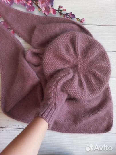 Берет,варежки,бактус