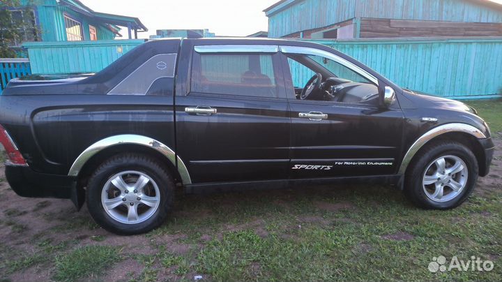 SsangYong Actyon Sports 2.0 AT, 2008, 186 000 км