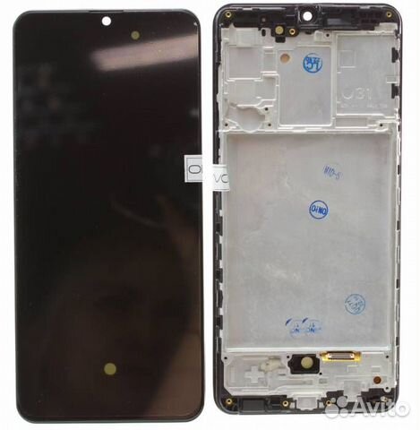 Дисплей для Samsung A31 (A315F) в рамке oled (midd