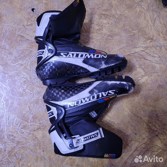 Ботинки лыжные саломон с лаб
