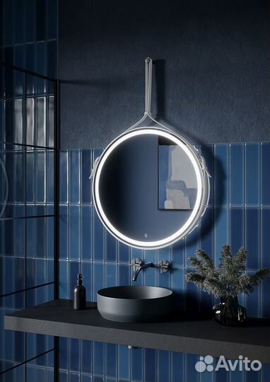 Зеркало Sancos Dames 65 DA650W с подсветкой Белое