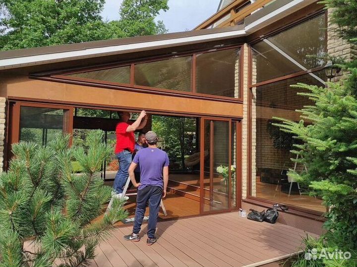 Окно в коттедж