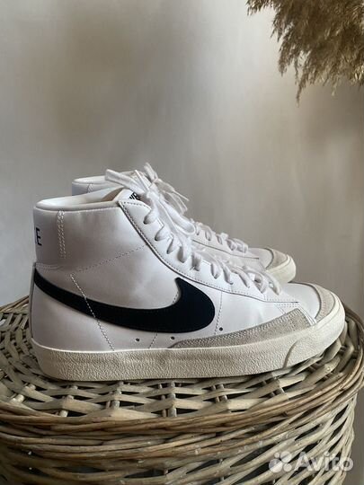 Кожаные кеды Nike Blazer mid '77 42,5