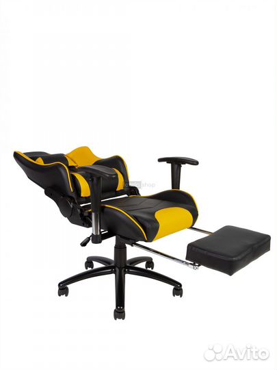 Кресло Norden Lotus GTS реклайнер черно/желтое
