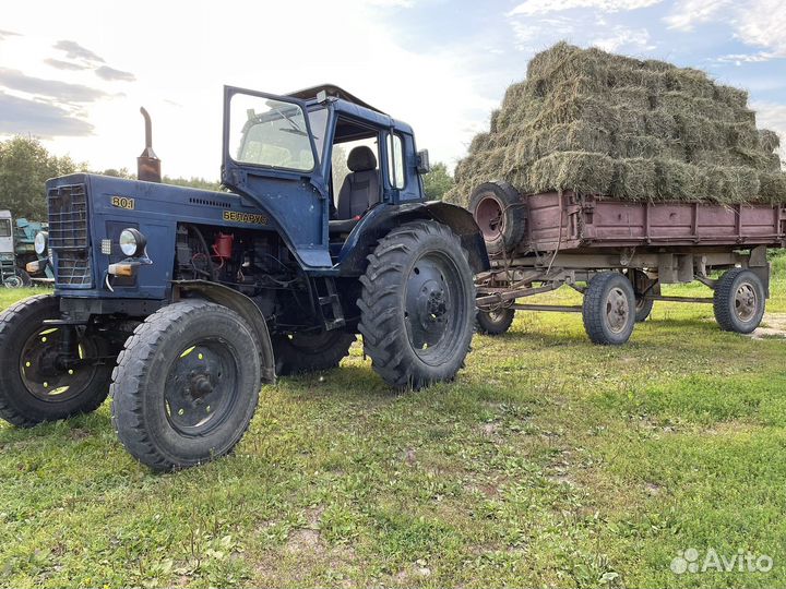 Сено в кипах