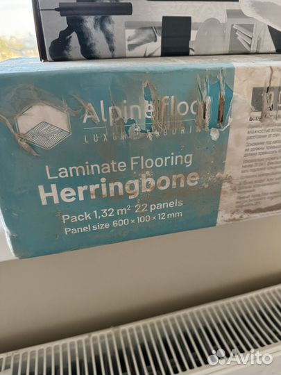 Alpine floor ламинат herringbone 12
