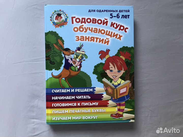 Книга Годовой курс обучающих программ 5-6 лет