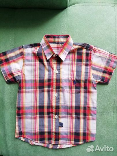 Две рубашки 110разм
