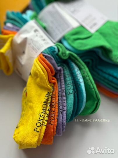 Новый комплект 7 пар носков H&M 22/24