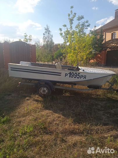 Моторная лодка Воронеж+прицеп мзса