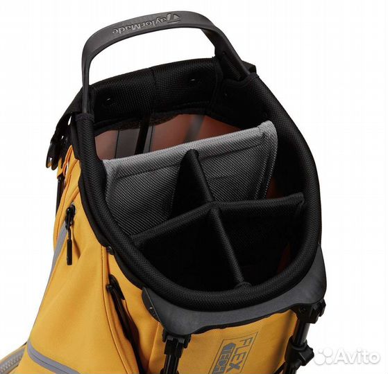 Сумка для гольфа TaylorMade Flextech Stand, желтая