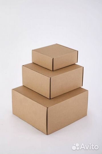 Крафтовые коробки для подарочной упаковки