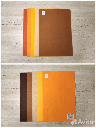 Фетр для рукоделия 1мм размер 20*30 Китай