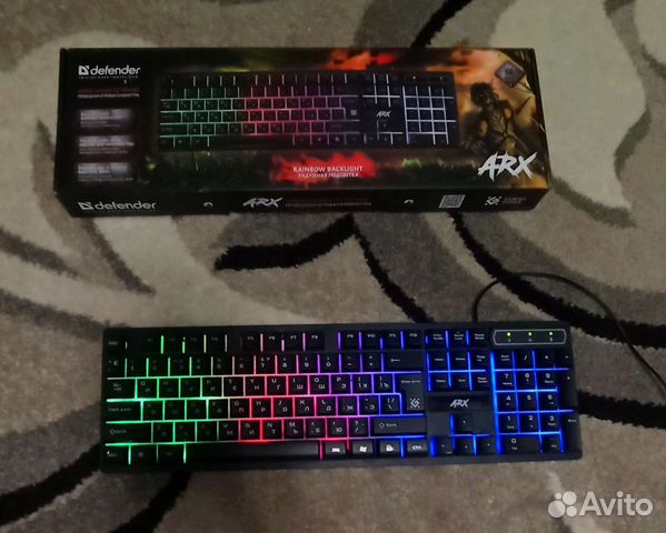 Игровая клавиатура Defender ARX
