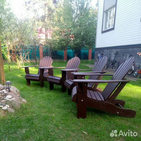 Изготовление мебели садовое кресло шезлонг адиронд