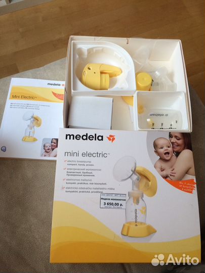 Молокоотсос medela, mini electric