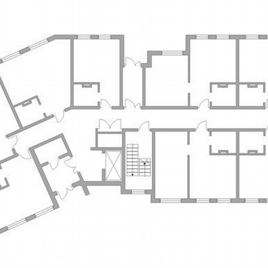 1-к. квартира, 35,1 м², 1/6 эт.