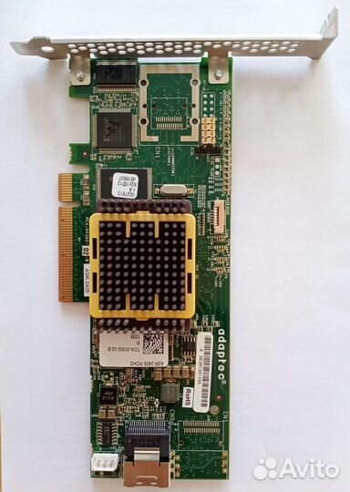 Контроллер Raid Adaptec ASR-2405 SAS/sata + кабель