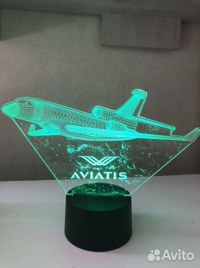 Светильник, 3D ночник