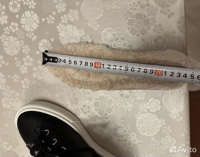 Меховые кеды Hermes оригинал