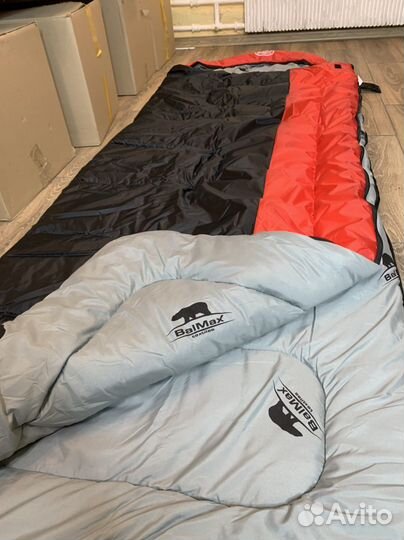 Спальный мешок Alaska Expert -10 красный