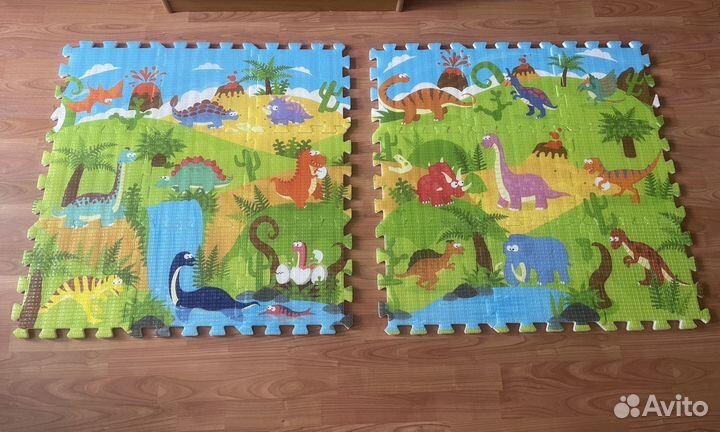 На доставке Коврик-пазл детский, 2 шт