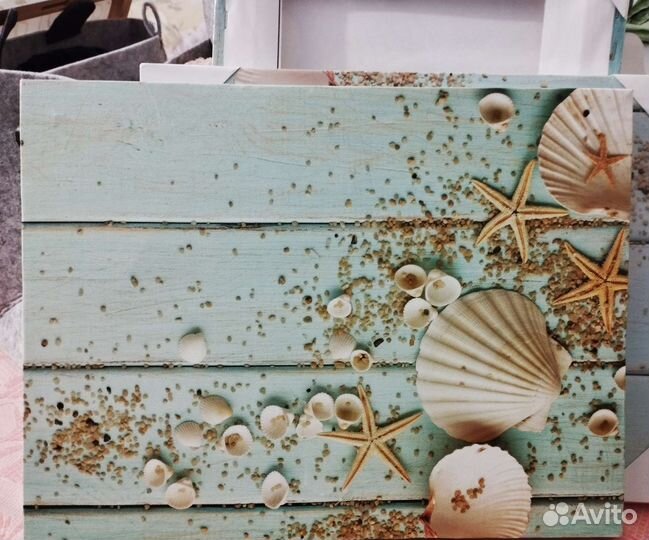 Картина постер на деревянной раме