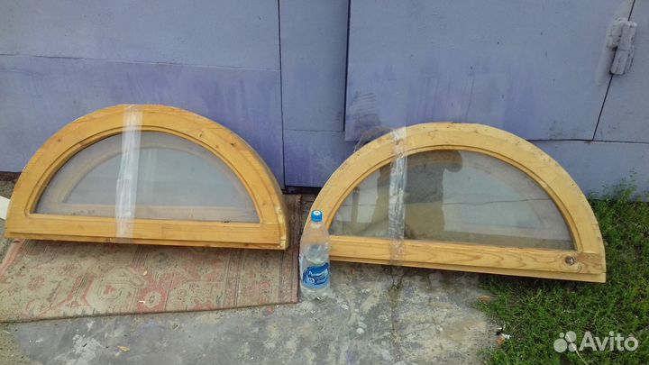 Окна арочные деревянные