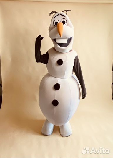Снеговик Олаф Ростовая кукла