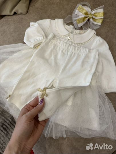 Платье на девочку 62-68