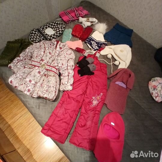 Вещи пакетом на девочку 110 116