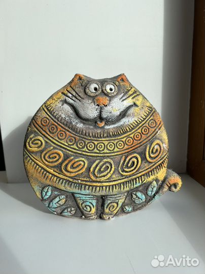 Керамический кот