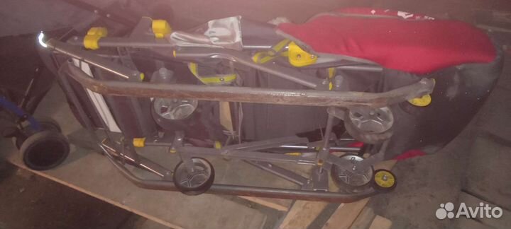 Детские санки коляска