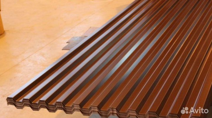 Оцинкованный профнастил С21 6х1,05м