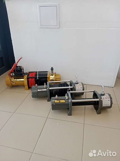 Лебедка Electric Winch 12000lbs на Ниву УАЗ