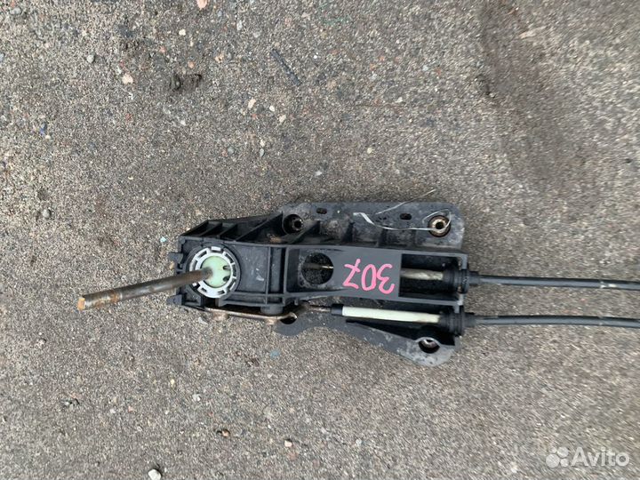 Кулиса с тросиками peugeot 307 до рест МКПП