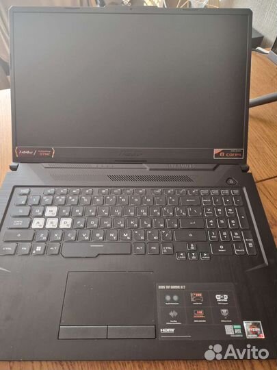 Игровой ноутбук asus tuf gaming a17