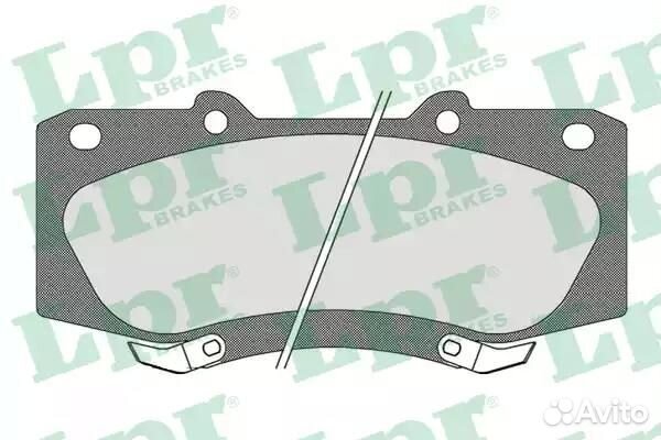 Колодки тормозные дисковые