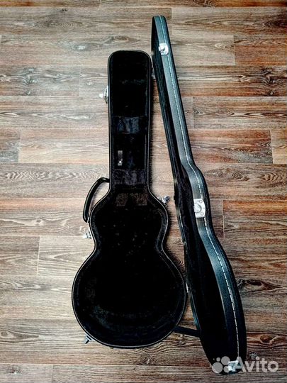 Жесткий кейс для электрогитары Les Paul