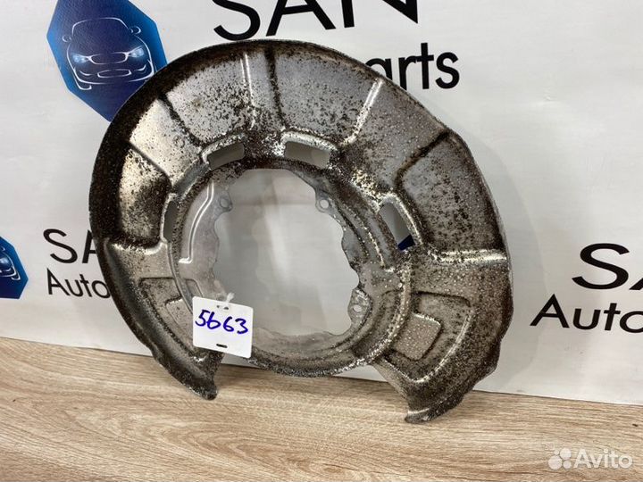 Пыльник тормозного диска задний Bmw X5 E70 N52B30