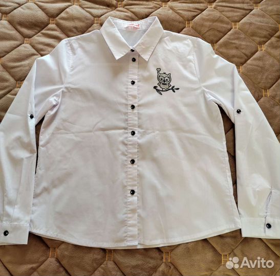 Рубашка для девочки 10-11 лет