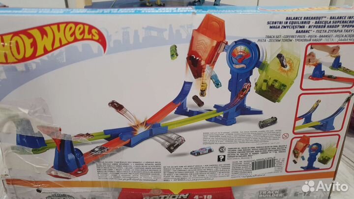 Набор игровой hot wheels прорывом баланс FRH34
