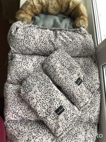 Зимний конверт на выписку