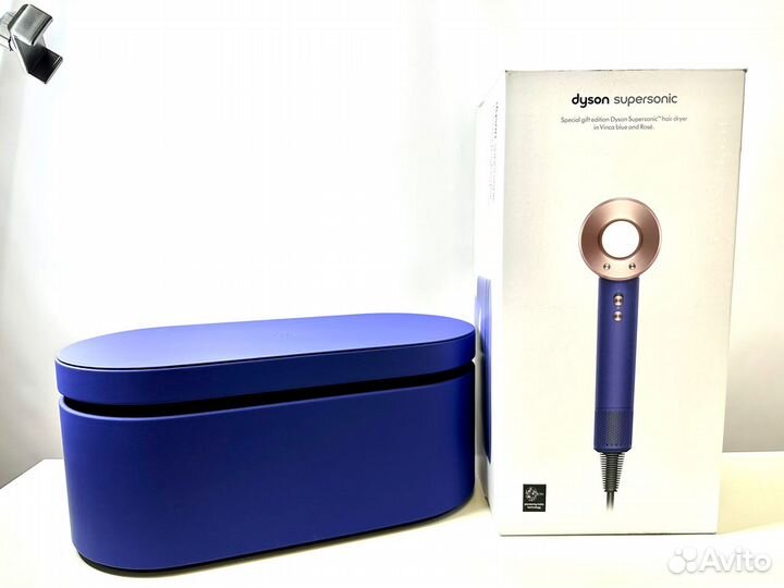 Фен Dyson Vinca Blue/Rose Новые Гарантия Евро