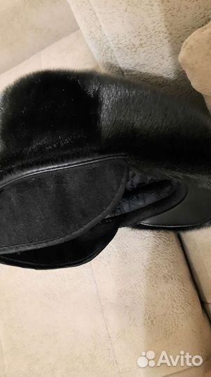 Меховая мужская кепка