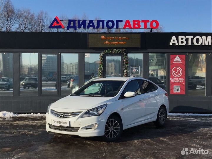 Hyundai Solaris 1.4 AT, 2016, 72 200 км