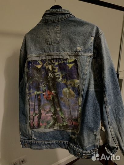 Джинсовая куртка zara