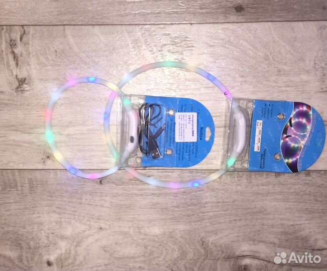 Светящийся ошейник для собак